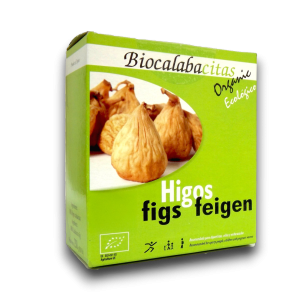 Higos secos "Calabacita" Ecológicos Ecoficus - Caja de 250g